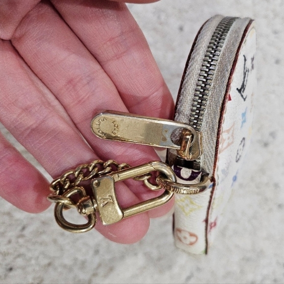 Louis Vuitton Canvas Muticolor Heart Coin Purse - Picture 4 of 9